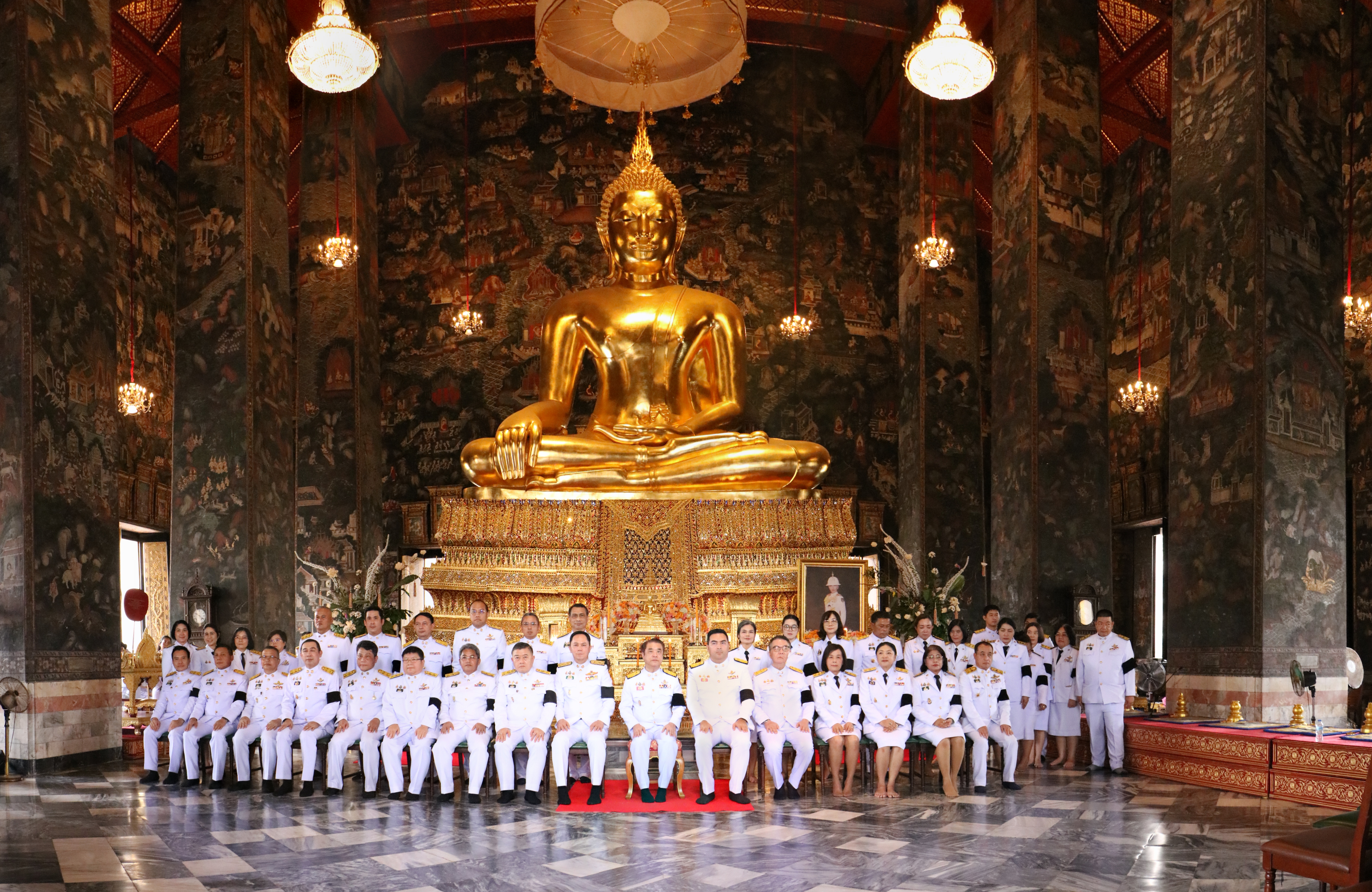 title - ส.ป.ก. ร่วมพิธีบำเพ็ญกุศลสตมวาร (100 วัน) เพื่ออุทิศถวายเป็นพระกุศลแด่ สมเด็จพระเจ้าลูกเธอ เจ้าฟ้าพัชรกิติยาภา นเรนทิราเทพยวดี กรมหลวงราชสาริณีสิริพัชร มหาวัชรราชธิดา 